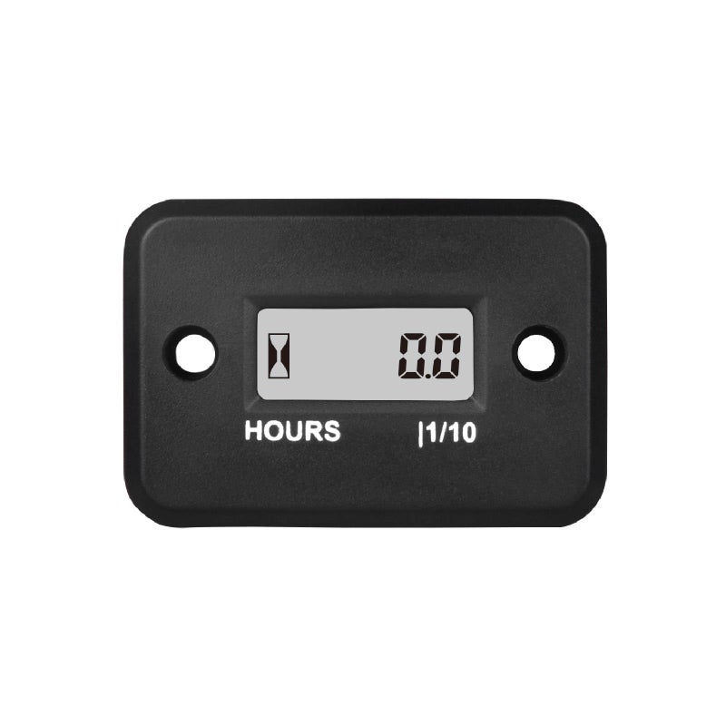 Runleader Digital LCD Maintenance Hour Meter for Small Engine,Waterproof Design,Applicable to Gas Engine Powered Lawn Mower Generator Compressor Motorcycle ATV Outboard Motor Chainsaw etc. - Image 1